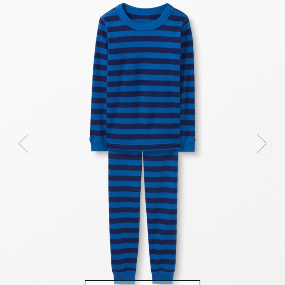 Hanna Andersson long pajamas size 6-7